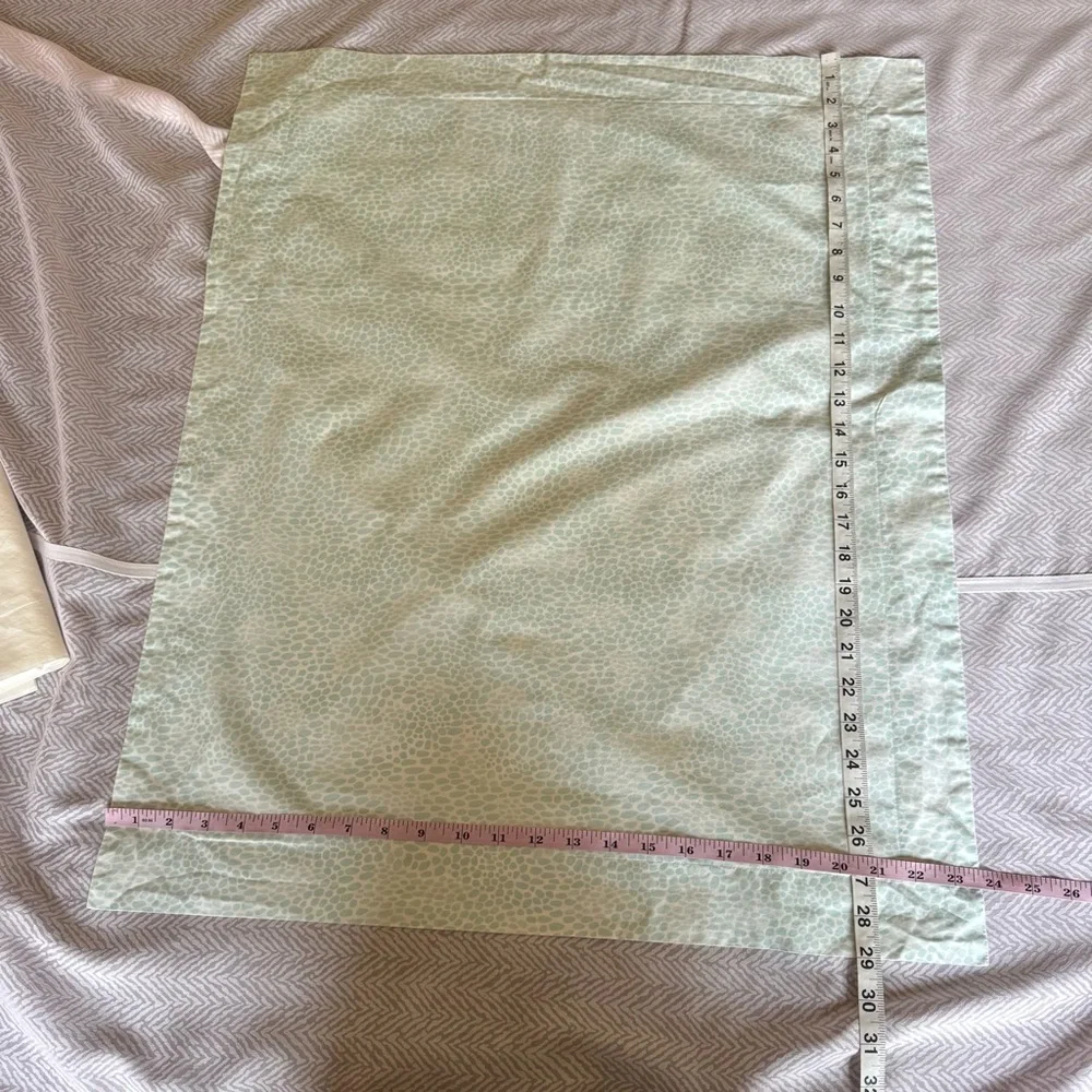 John Matouk Egyptian Cotton Twin Size Flat Sheet + 2 Standard Pillowcases Set
